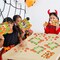 24 Sets Pumpkin Magnet Picture Frames Crafts for Kids Felt Pumpkin